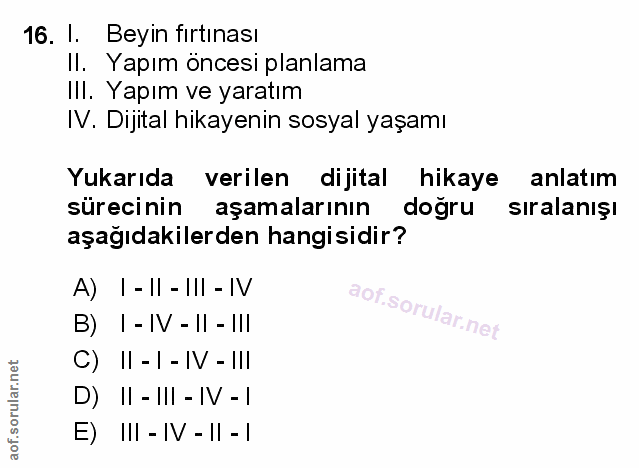 Soru 16