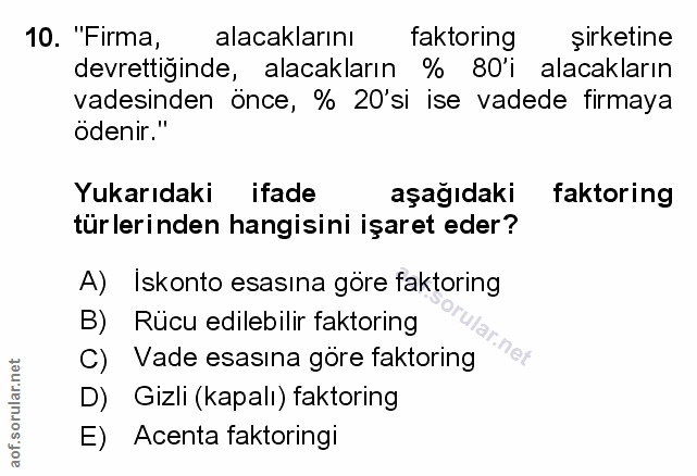 Soru 10