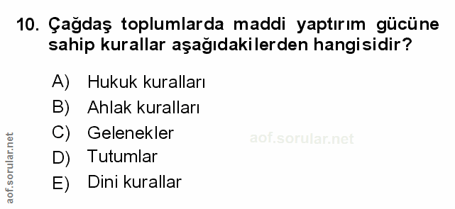 Soru 10