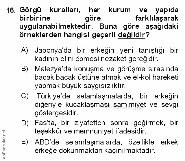 Soru 16