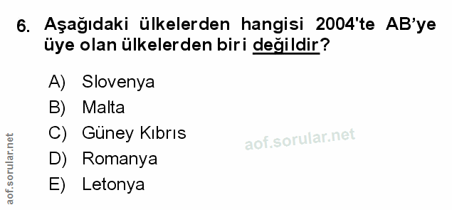 Soru 6