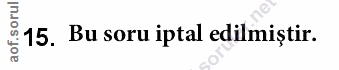 Soru 15