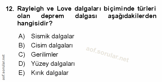 Soru 12
