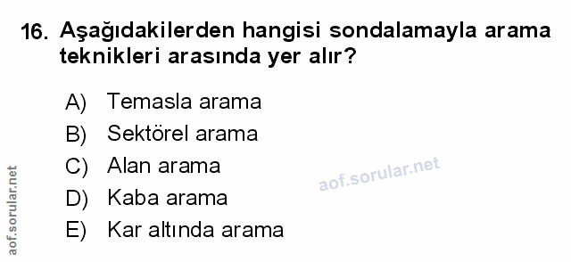 Soru 16