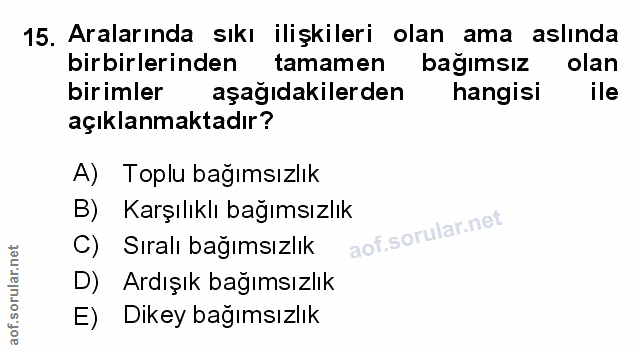 Soru 15