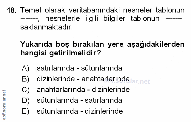 Soru 18