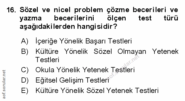 Soru 16