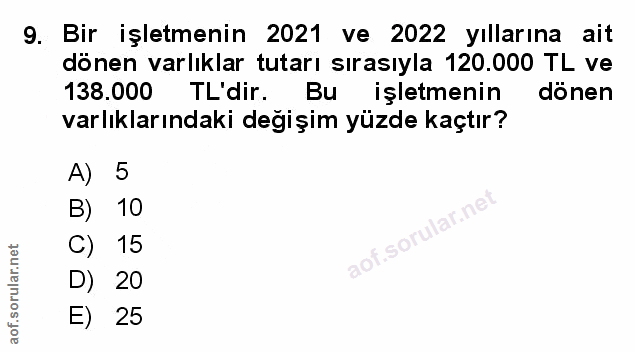 Soru 9