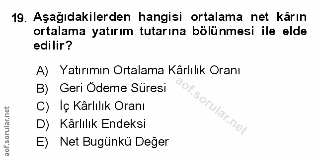 Soru 19