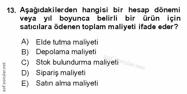 Soru 13
