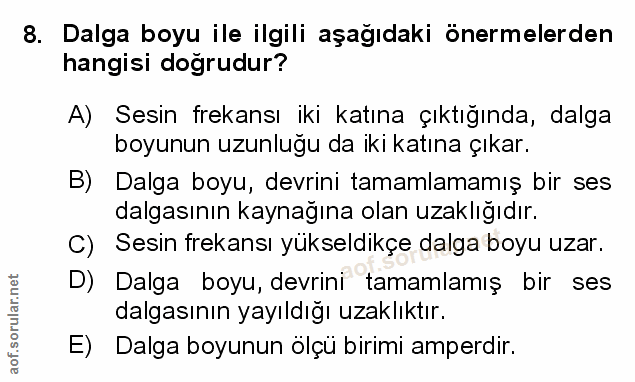 Soru 8