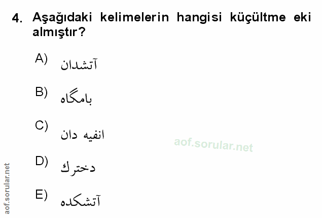 Soru 4