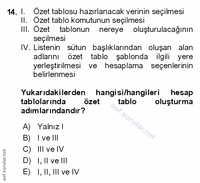 Soru 14