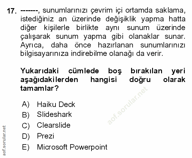 Soru 17