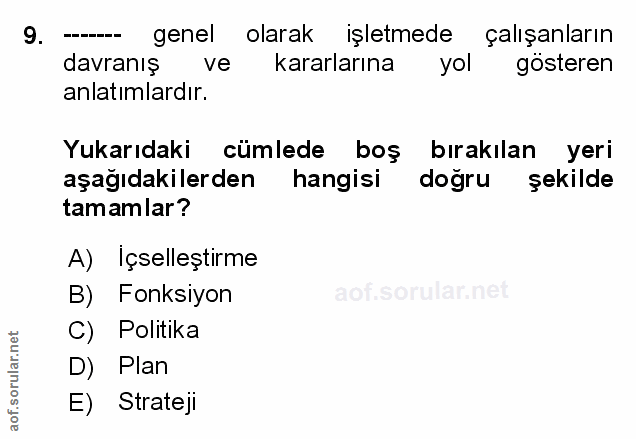 Soru 9