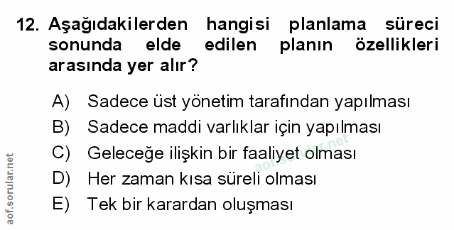 Soru 12