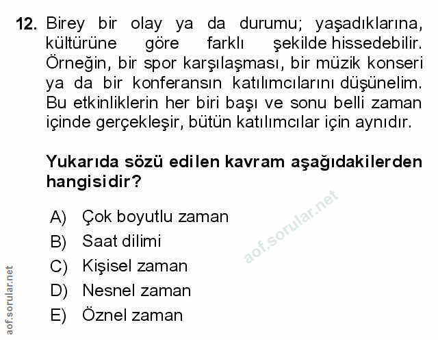 Soru 12