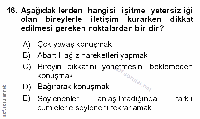 Soru 16