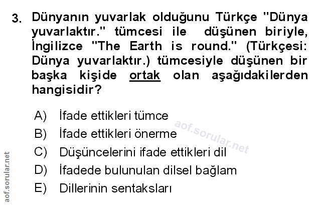 Soru 3