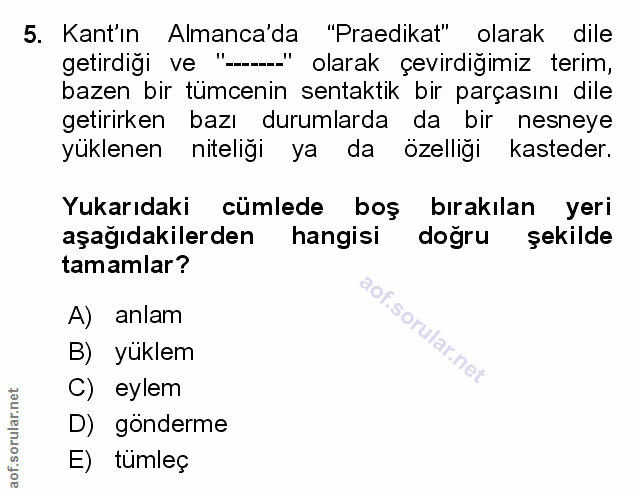 Soru 5