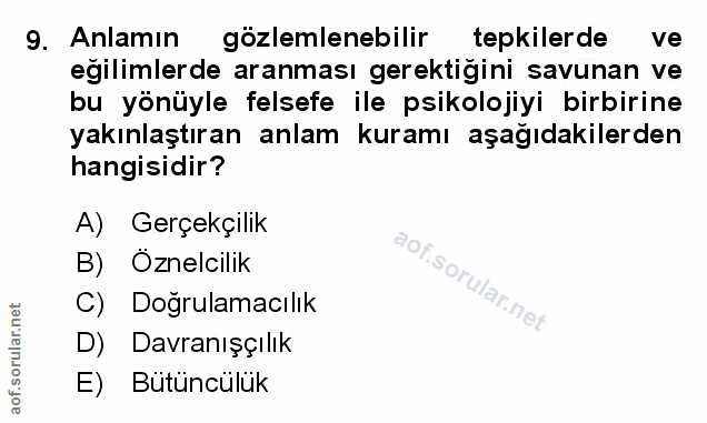 Soru 9
