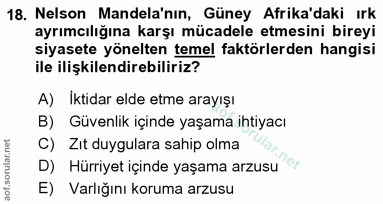Soru 18