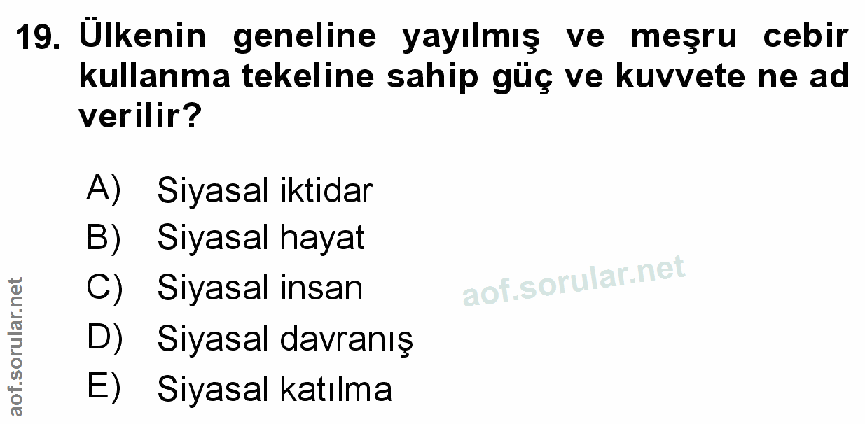 Soru 19
