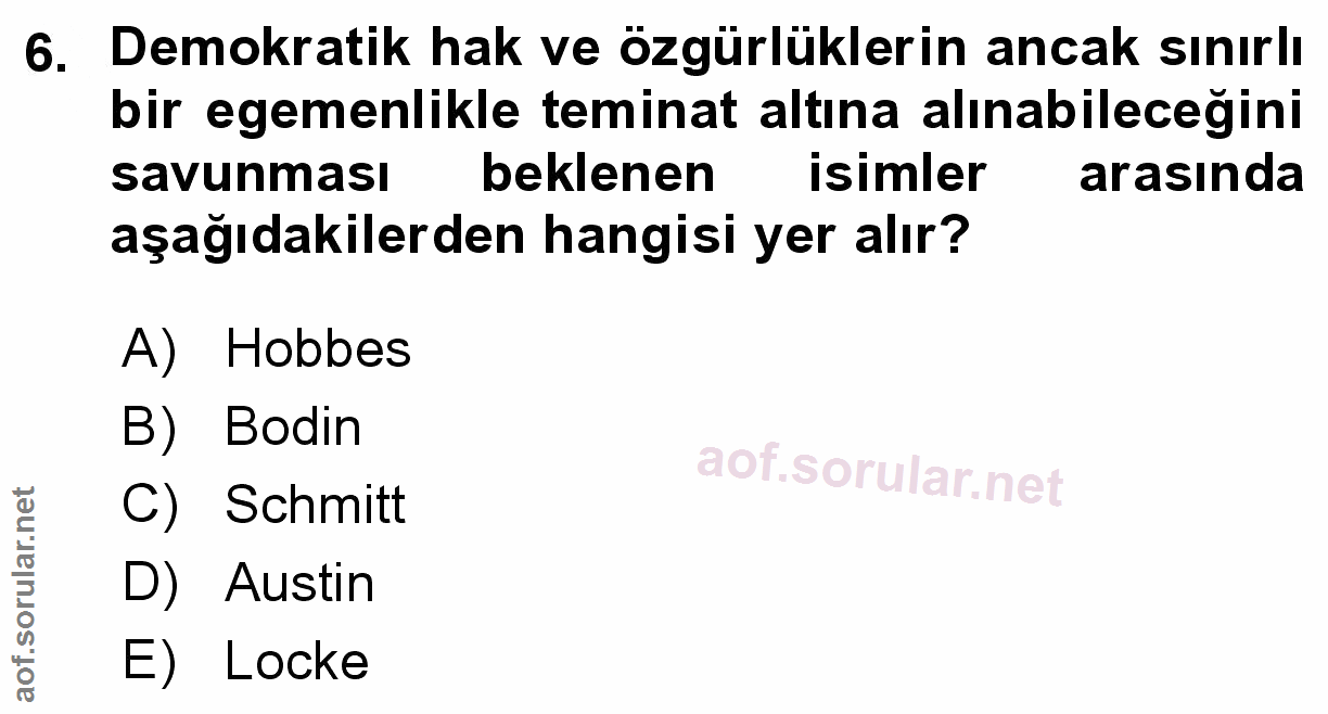 Soru 6
