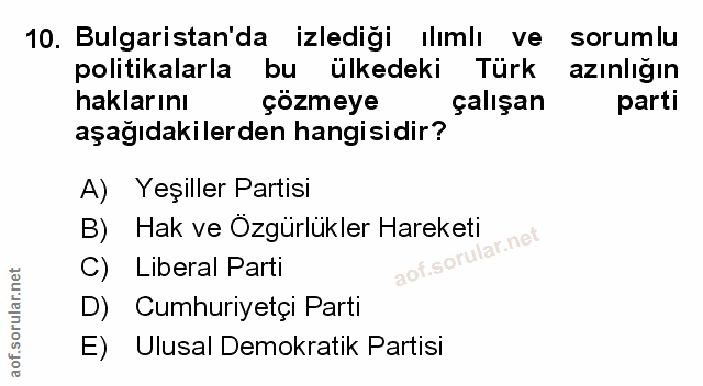 Soru 10