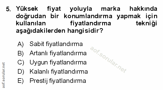Soru 5