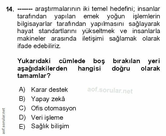 Soru 14