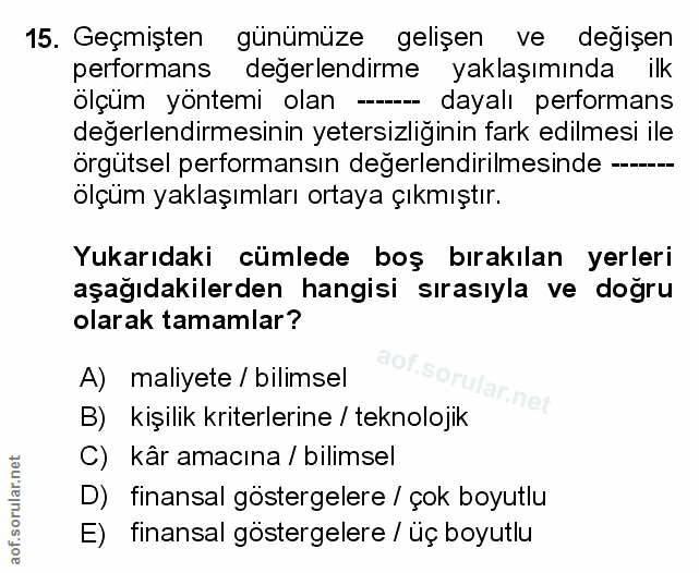 Soru 15