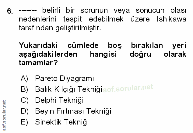 Soru 6