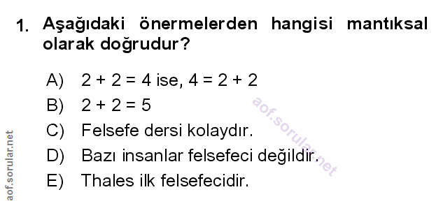 Soru 1