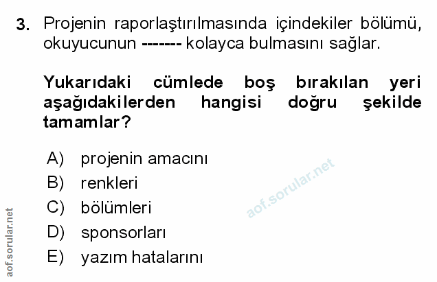Soru 3