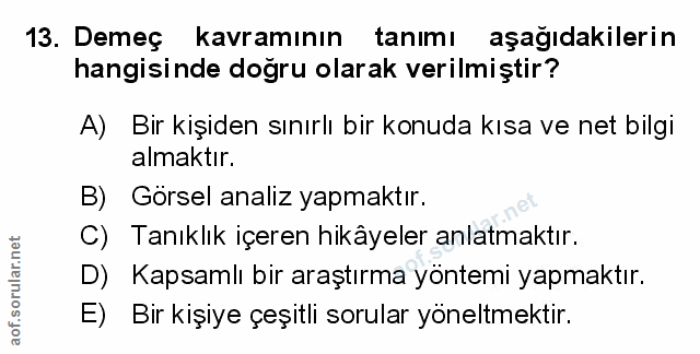 Soru 13