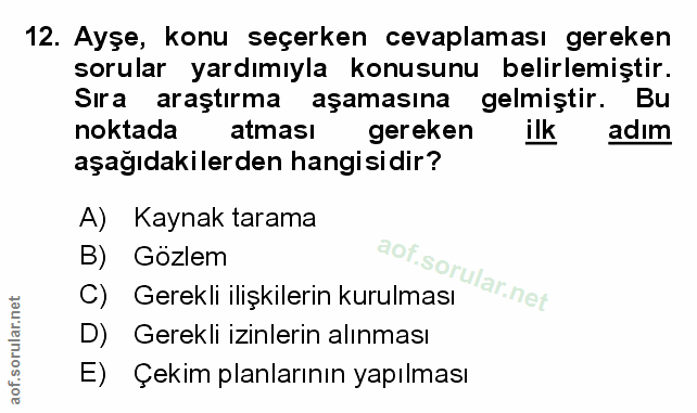 Soru 12