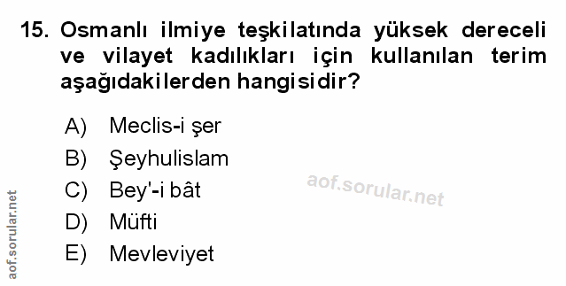 Soru 15