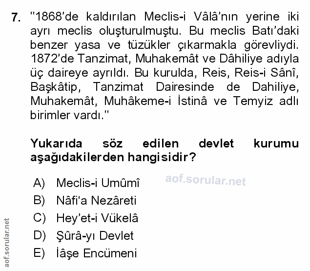 Soru 7