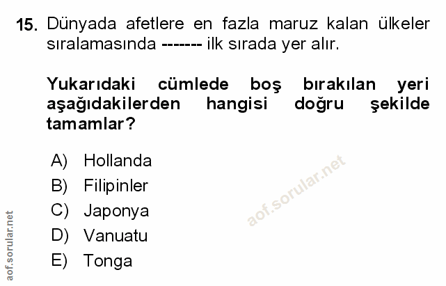 Soru 15