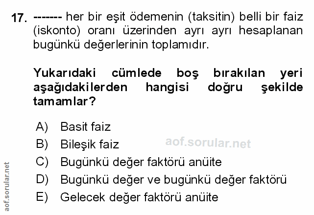 Soru 17