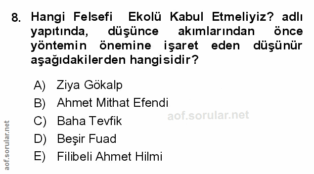 Soru 8