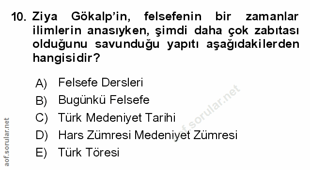 Soru 10