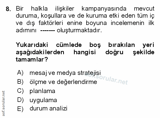 Soru 8