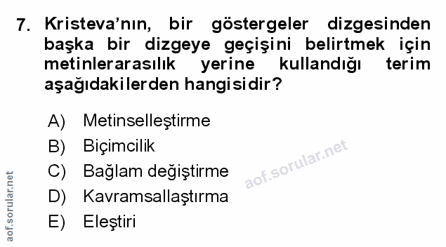 Soru 7