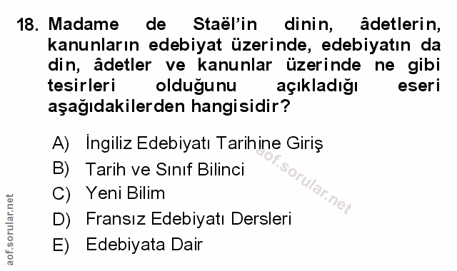 Soru 18