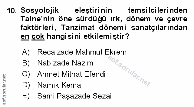 Soru 10