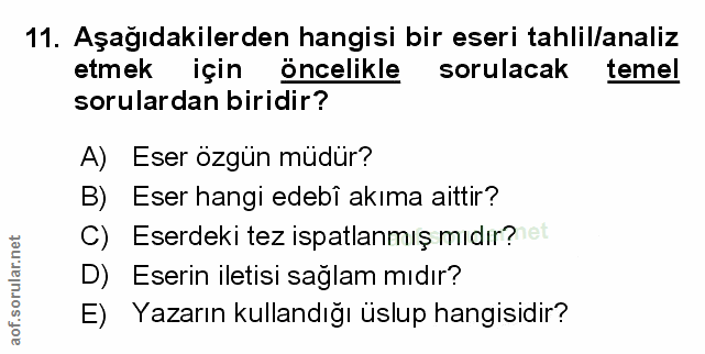 Soru 11