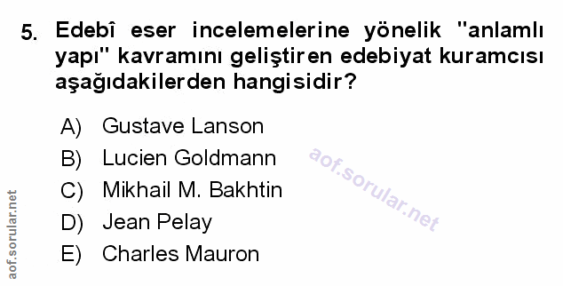 Soru 5