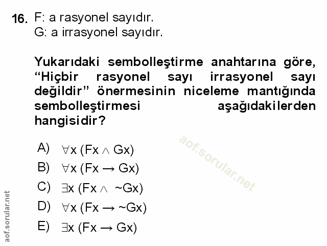 Soru 16